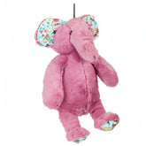 petlou Dog Plush Toys,Crinkle Dog Toy, Interactive Stuffed Dog Squeaky Toys Chew Dog Toys for Medium Dog Small Large Dogs,Cute Dog Toys (15" Promo Elephant-Lavender)